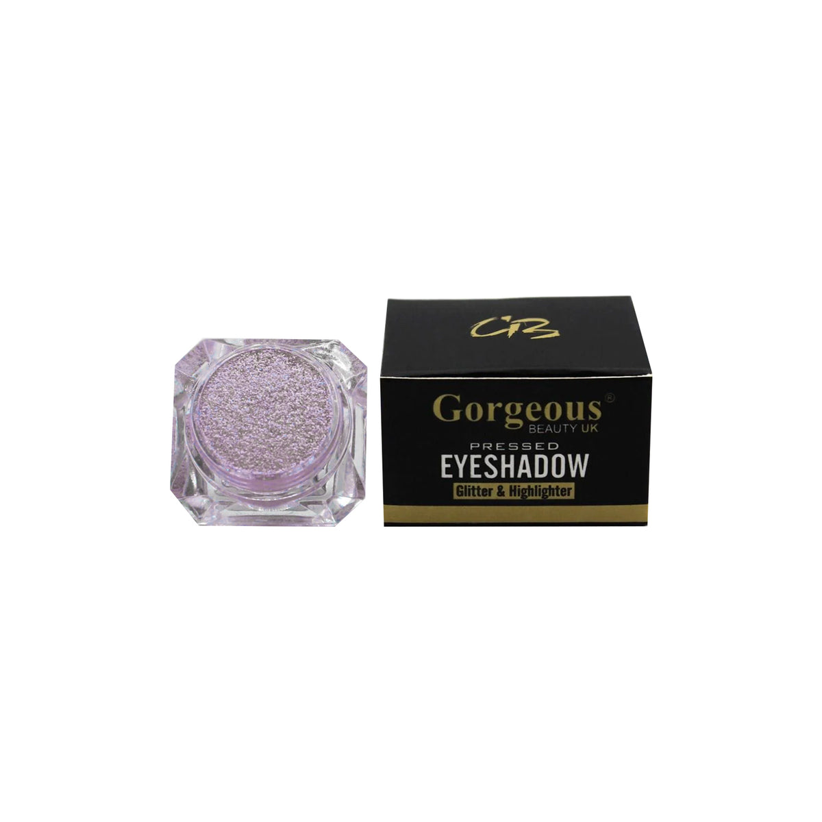 Gorgeous Beauty - Glitter & Highlighter Pressed Eyeshadow  - 105 Light Pink