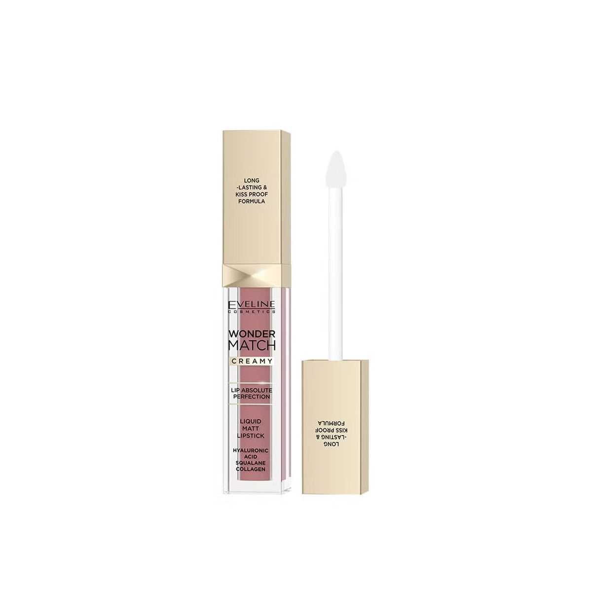 Eveline - Wonder Match Liquid Lipstick - 05 Sweet Nude