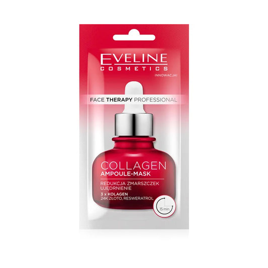 Eveline Face Therapy Professional Collagen Ampoule Mask - 8ml