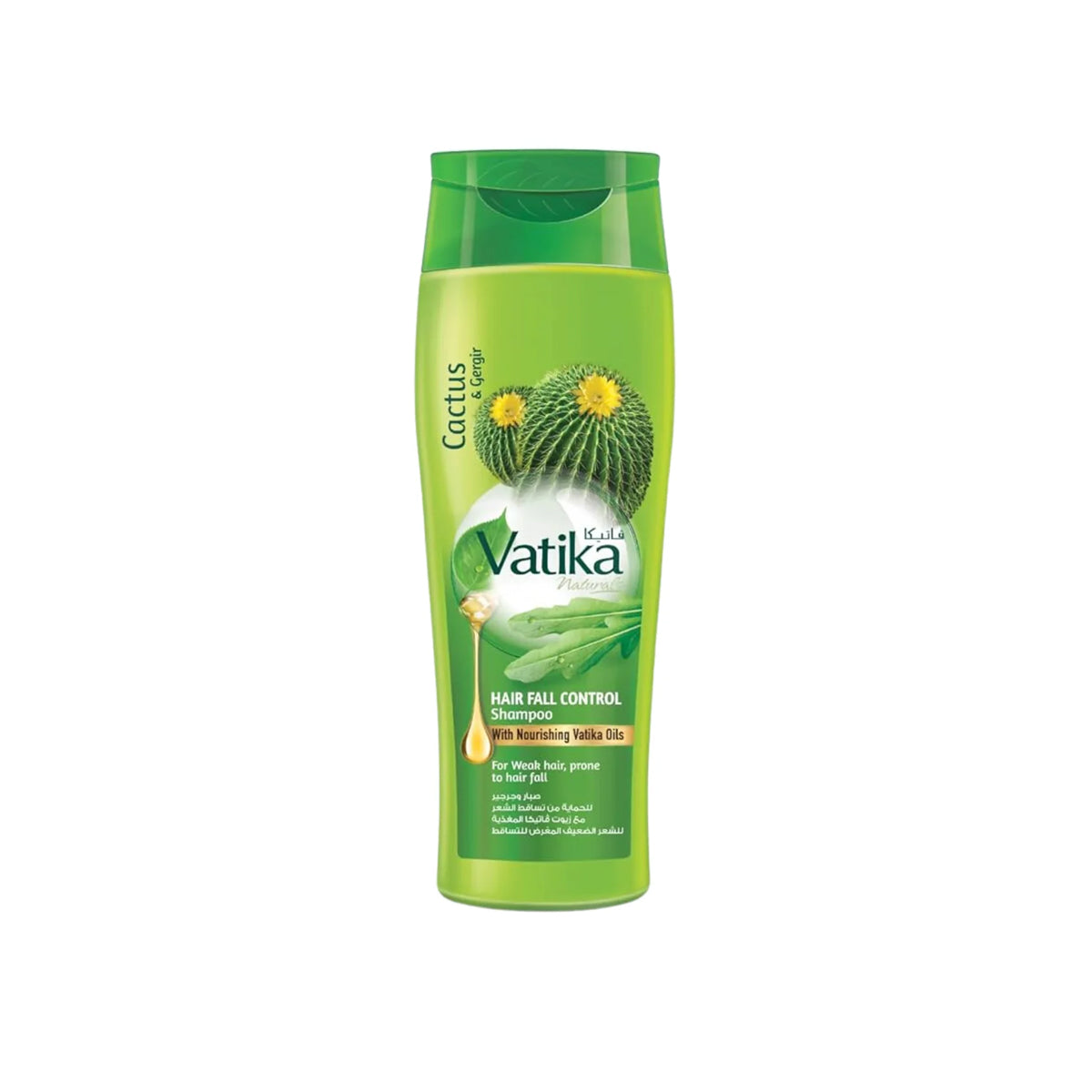 Vatika - Cactus and Gergir for Hair Fall Control Shampoo - 360ML