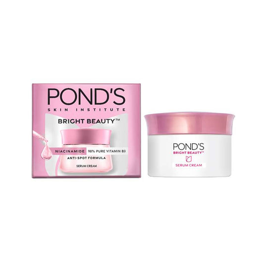 Ponds Bright Beauty Anti-Spot Serum Cream Niacinamide & Vitamin B5 - 50G