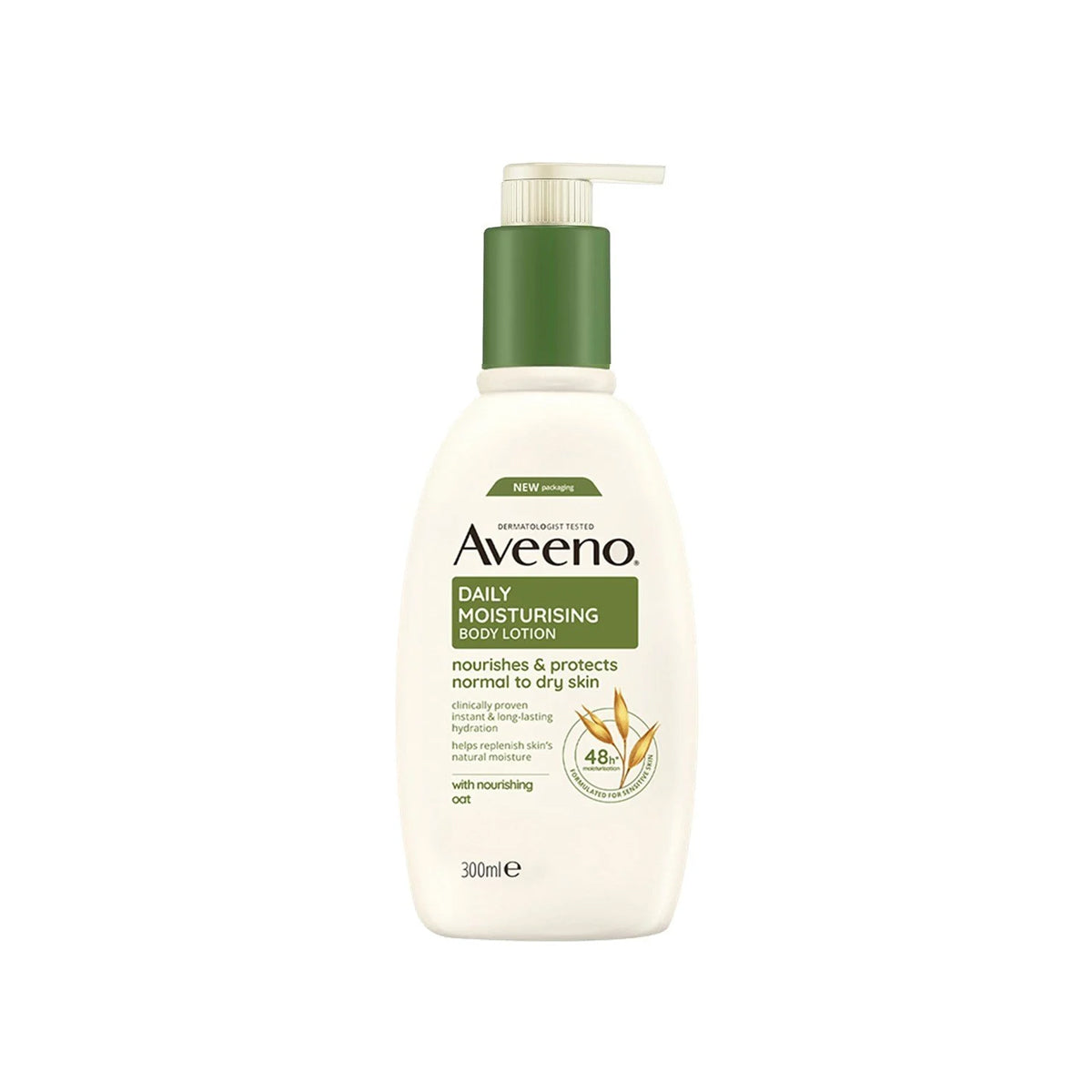 Aveeno - Daily Moisturizing Body Lotion with Colloidal Oatmeal for Dry, Sensitive Skin - 300ml