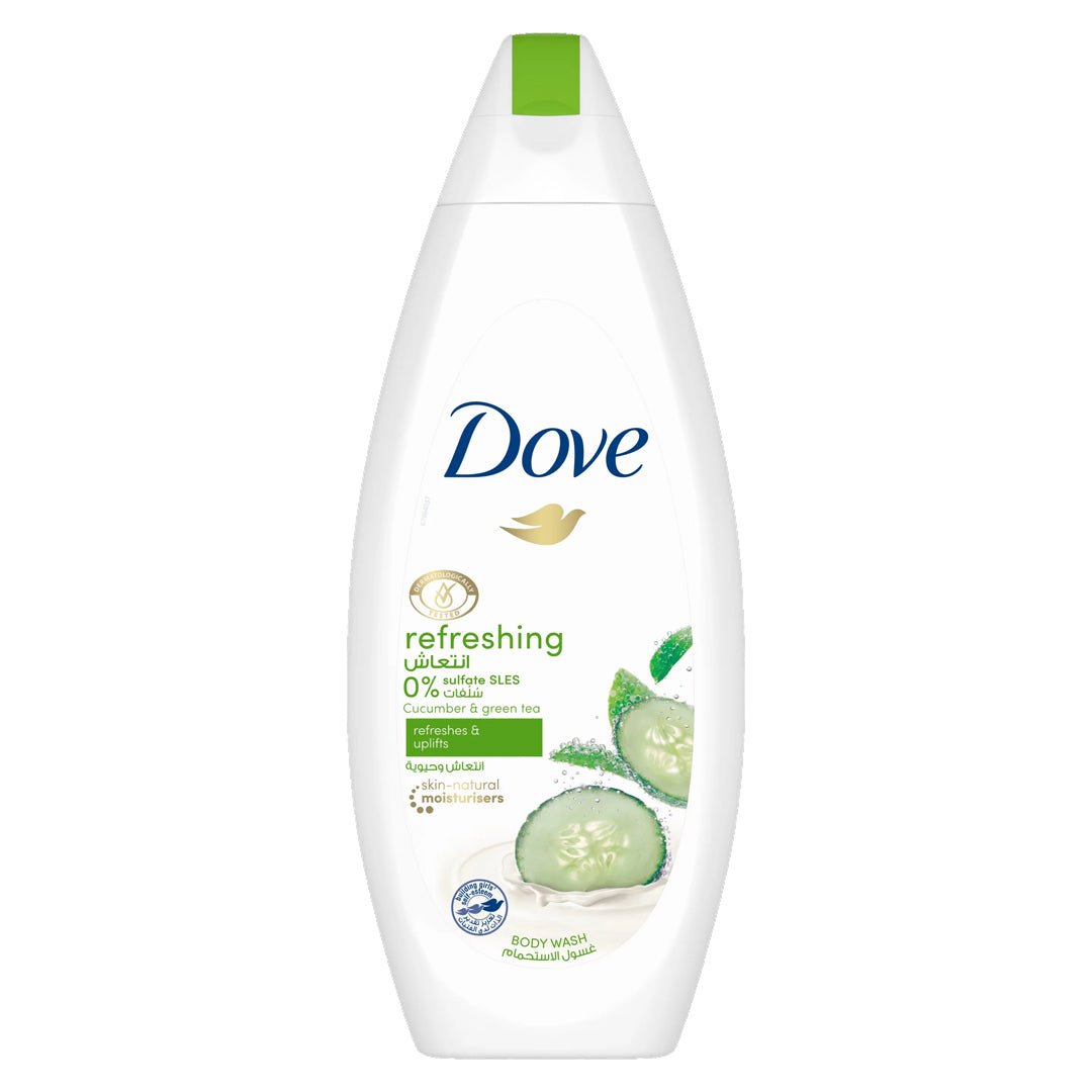 Dove Refreshing Cucumber & Green Tea Scent Body Wash - 750ml