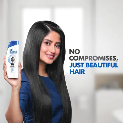 Head & Shoulders - 2-in-1 Silky Black Shampoo - Nourishing & Dandruff-Free Care - 360m