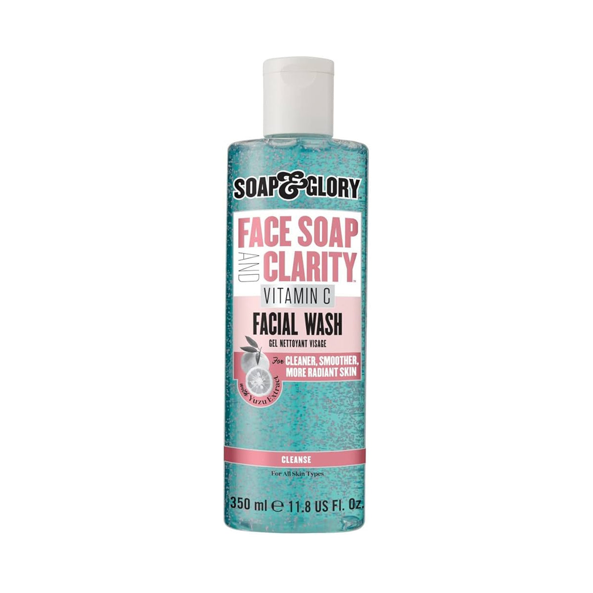 Soap & Glory - Gentle Exfoliating Face Wash & Vitamin C Cleanser 3-in-1 Exfoliator - 350ml