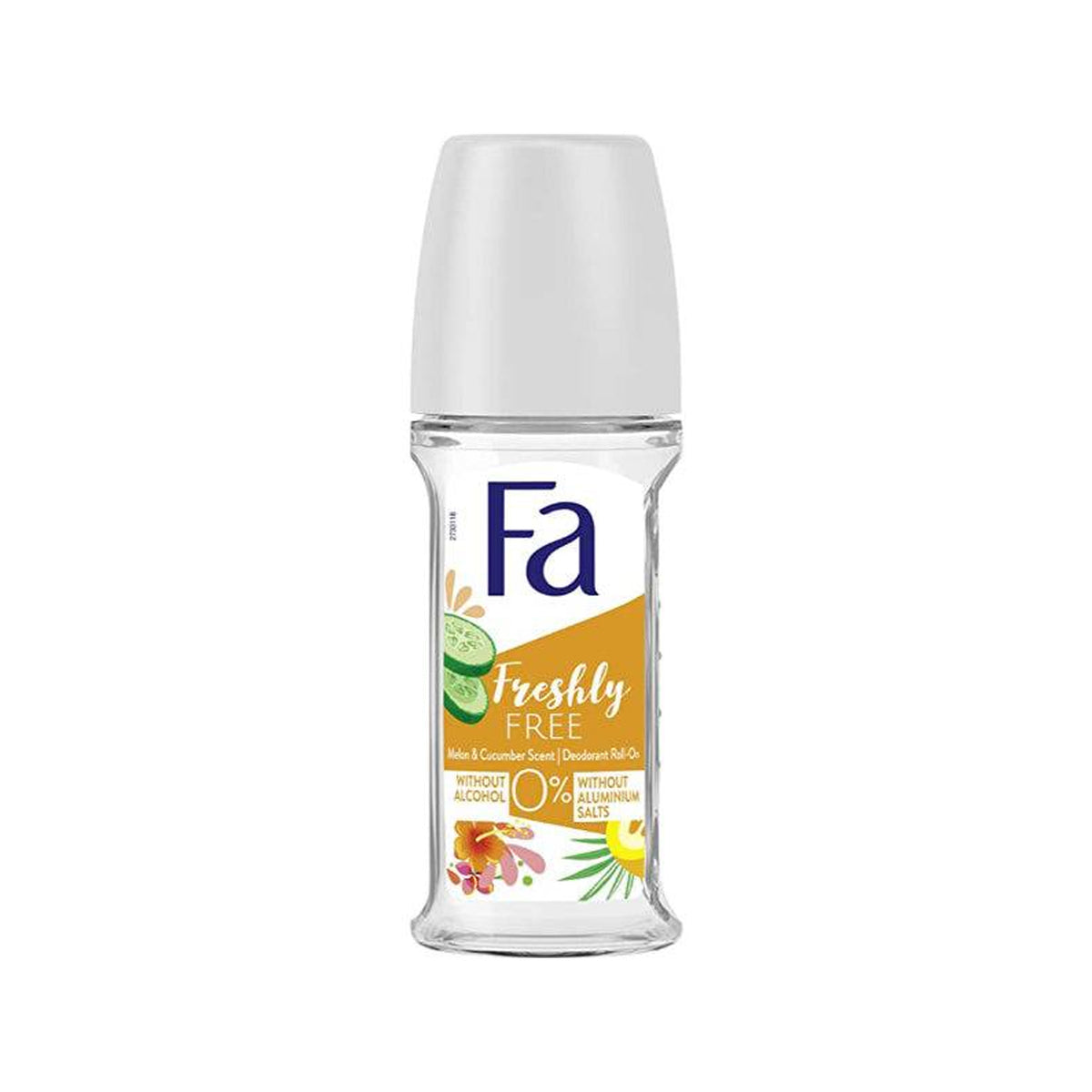 Fa - Deodorant Roll on Freshly Free Cucumber & Melon - 50ml