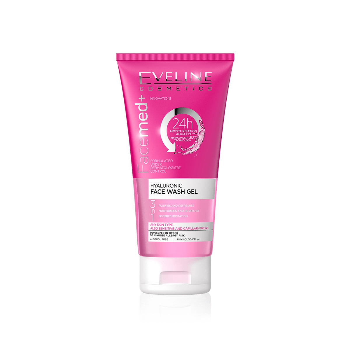 Eveline - FaceMed+ Hyaluronic Face Wash Gel - 150ml