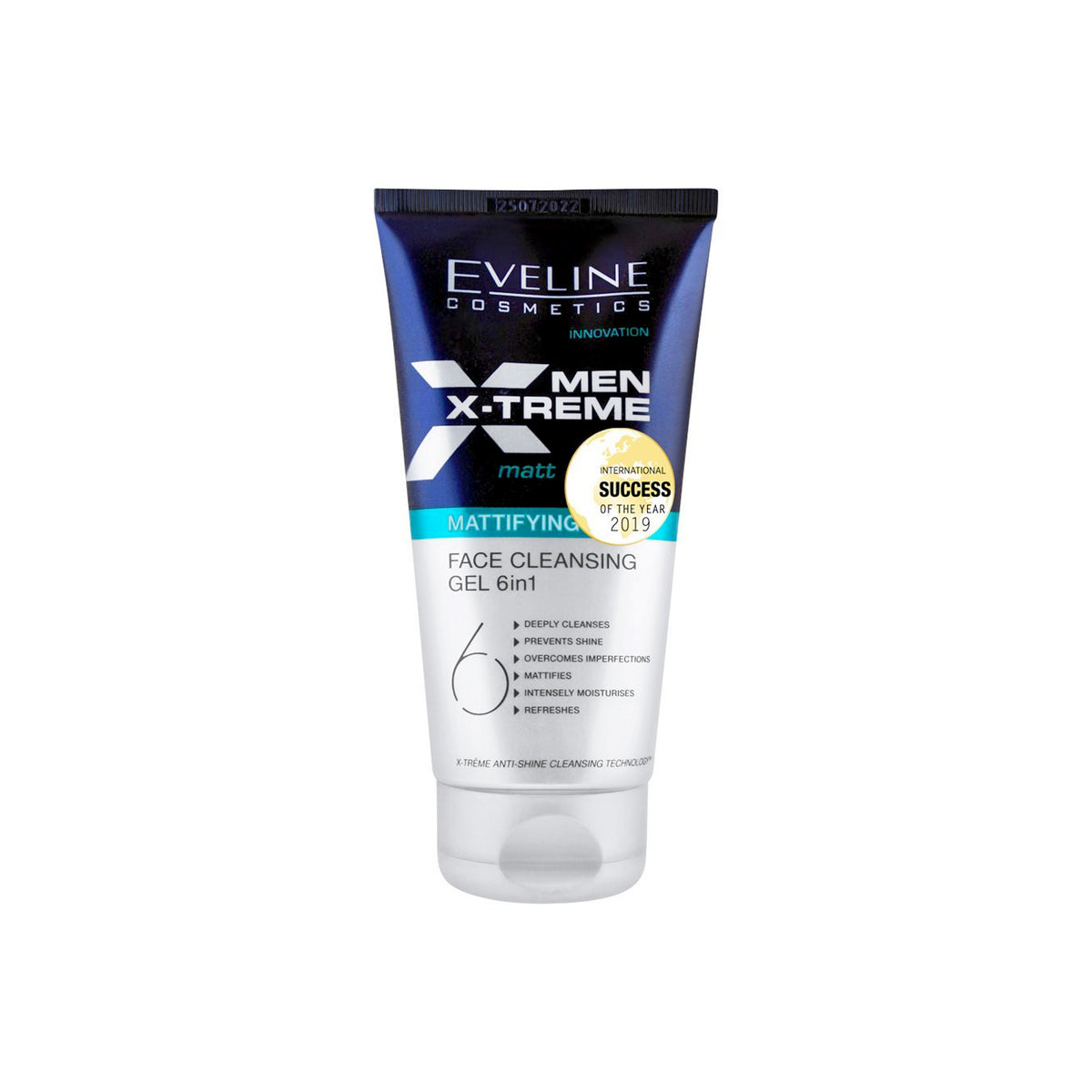 Eveline - Men 6-In-1 Xtreme Matt Mattifying Face Cleansing Gel - 150ml