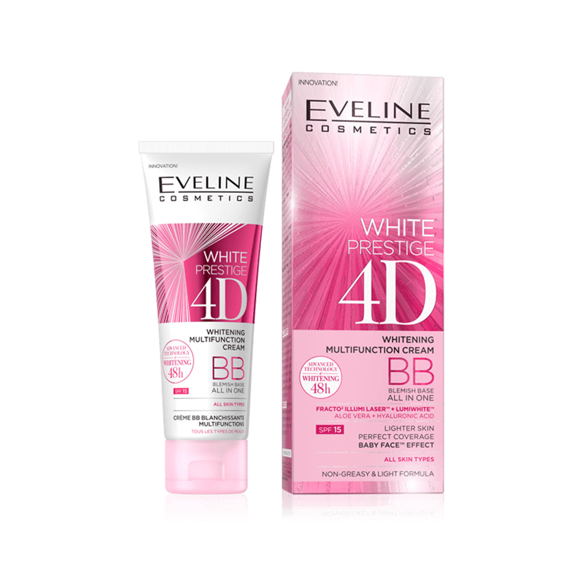Eveline - White Prestige BB Multifunction Cream - 50ml