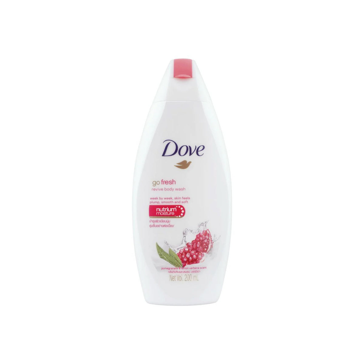 Dove Go Fresh Pomegranate & Lemon Verbena Scent Body Wash - 200ml