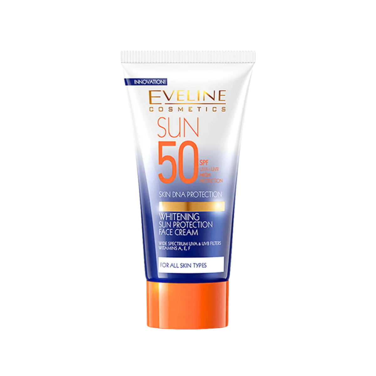 Eveline - Sun Whitening Sun Protection Cream - UVA/UVB Protection & Brightening Moisturizer - 50ml
