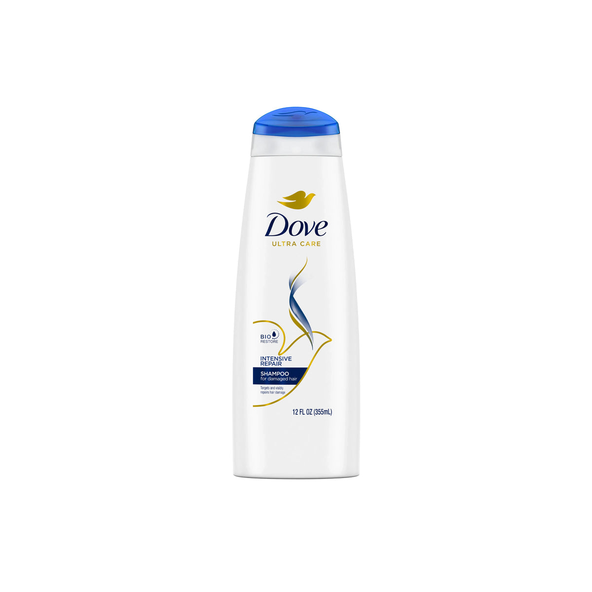 Dove - Intense Repair Shampoo with Keratin Actives for Damaged Hair - 355ml