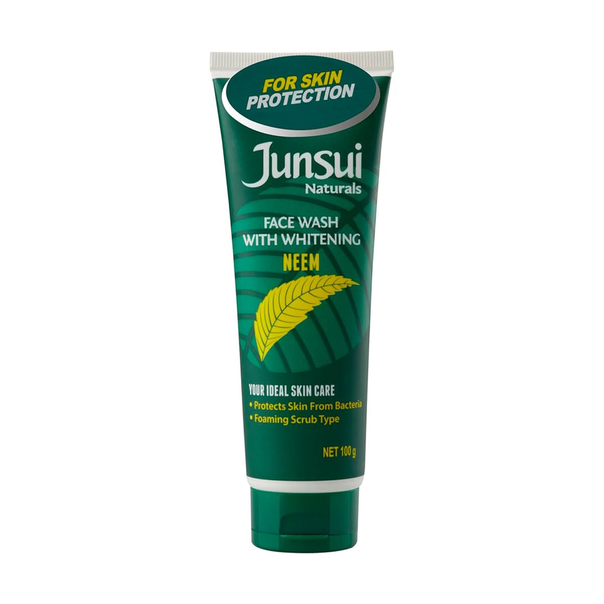 Junsui Junsui - Face Wash Gel Whitening Neem – Anti-Bacterial & Brightening C ...