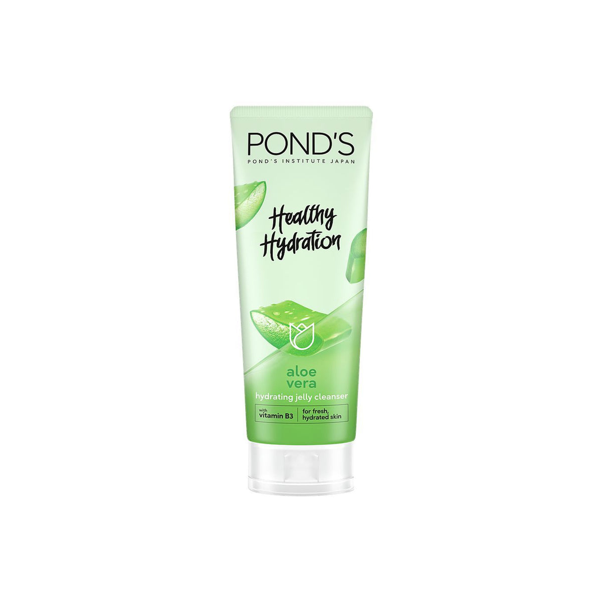 Ponds - Healthy Hydration Aloe Vera Hydrating Gel Cleanser - Moisturizing & Refreshing - 100g