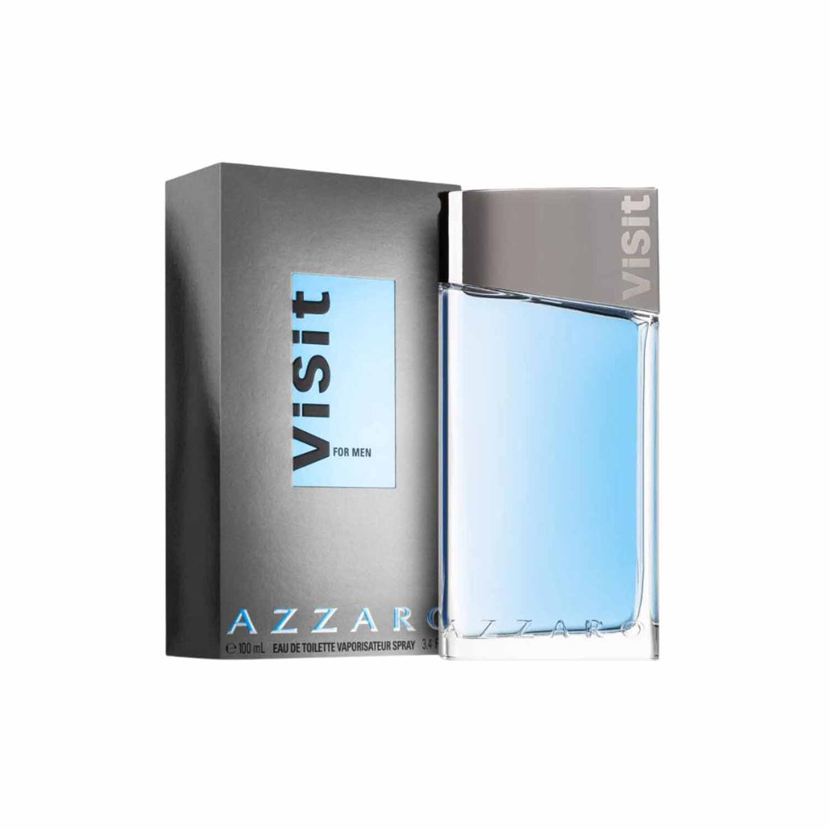 Azzaro - Visit For Men Eau de Toilette - Spicy & Sophisticated Fragrance - 100ml