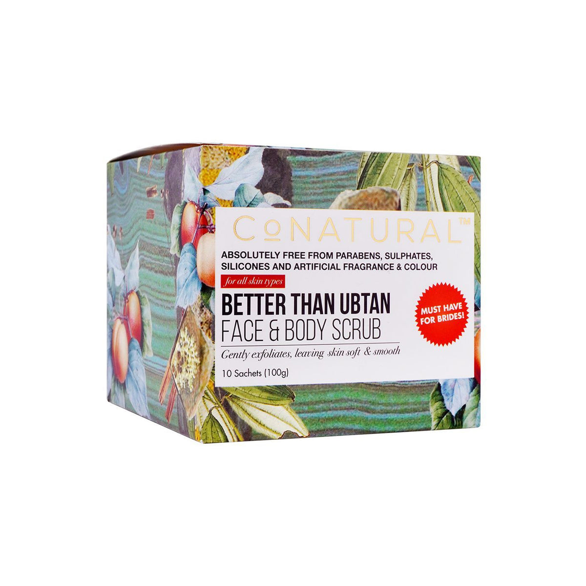 CoNatural - Better Than Ubtan Face And Body Scrub - 100g