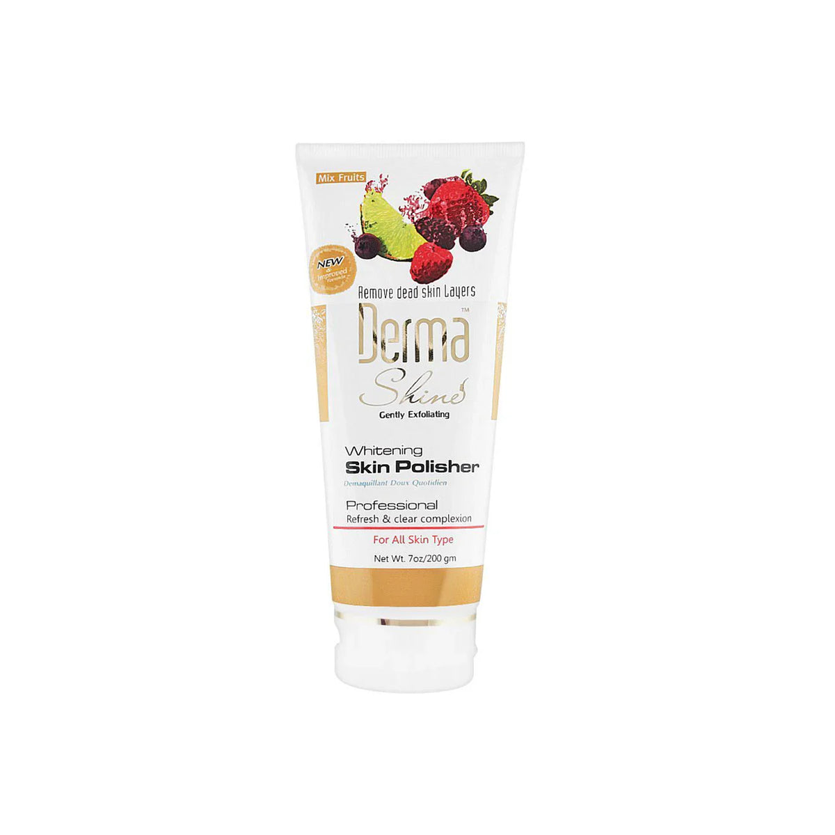 Derma Shine - Pure Whitening Skin Polisher - 200ml