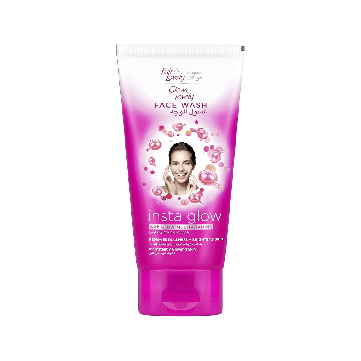 Glow & Lovely - Multivitamins Insta Glow Skin Brightening Facewash - 150g