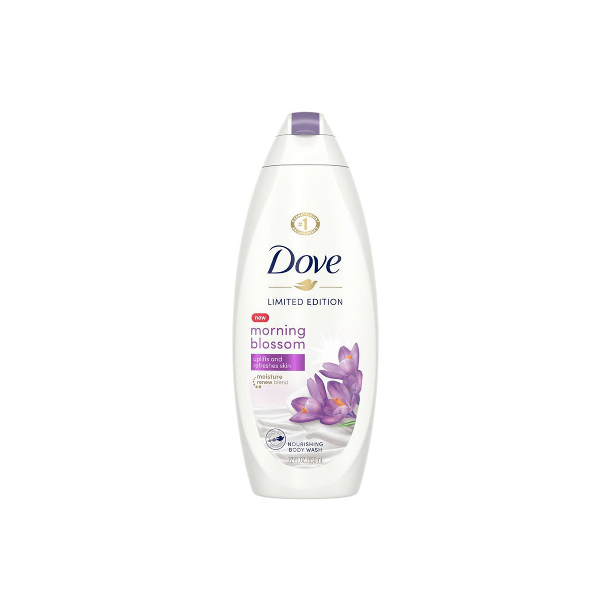 Dove - Limited Edition Morning Blossom Nourishing Body Wash - Moisturizing & Gentle Cleanser - 650ml