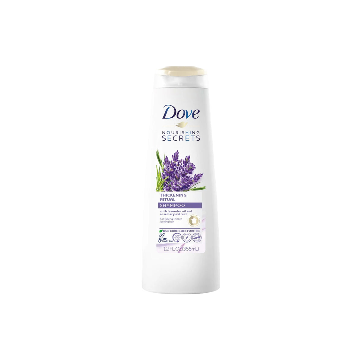 Dove - Thickening Ritual Shampoo For Fine & Flat Hair - Volumizing & Strengthening Shampoo - 355ml