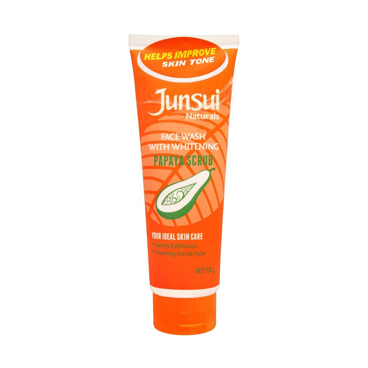 Junsui Junsui - Face Wash Whitening Papaya Scrub – Exfoliating & Brightening ...
