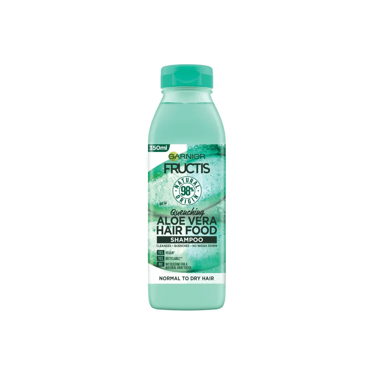 Garnier - Fructis Aloe Vera Hair Food Shampoo - Nourishing & Cleansing Shampoo for Dry Hair - 350ml