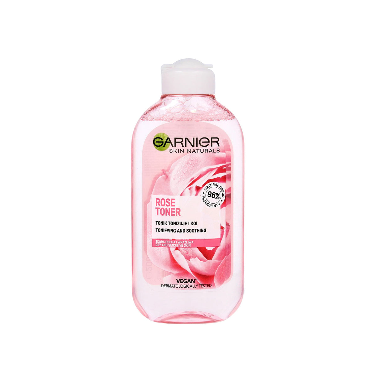 Garnier - Skin Naturals Rose Water Tonic - Soothing Toner for Dry & Sensitive Skin - 200ml