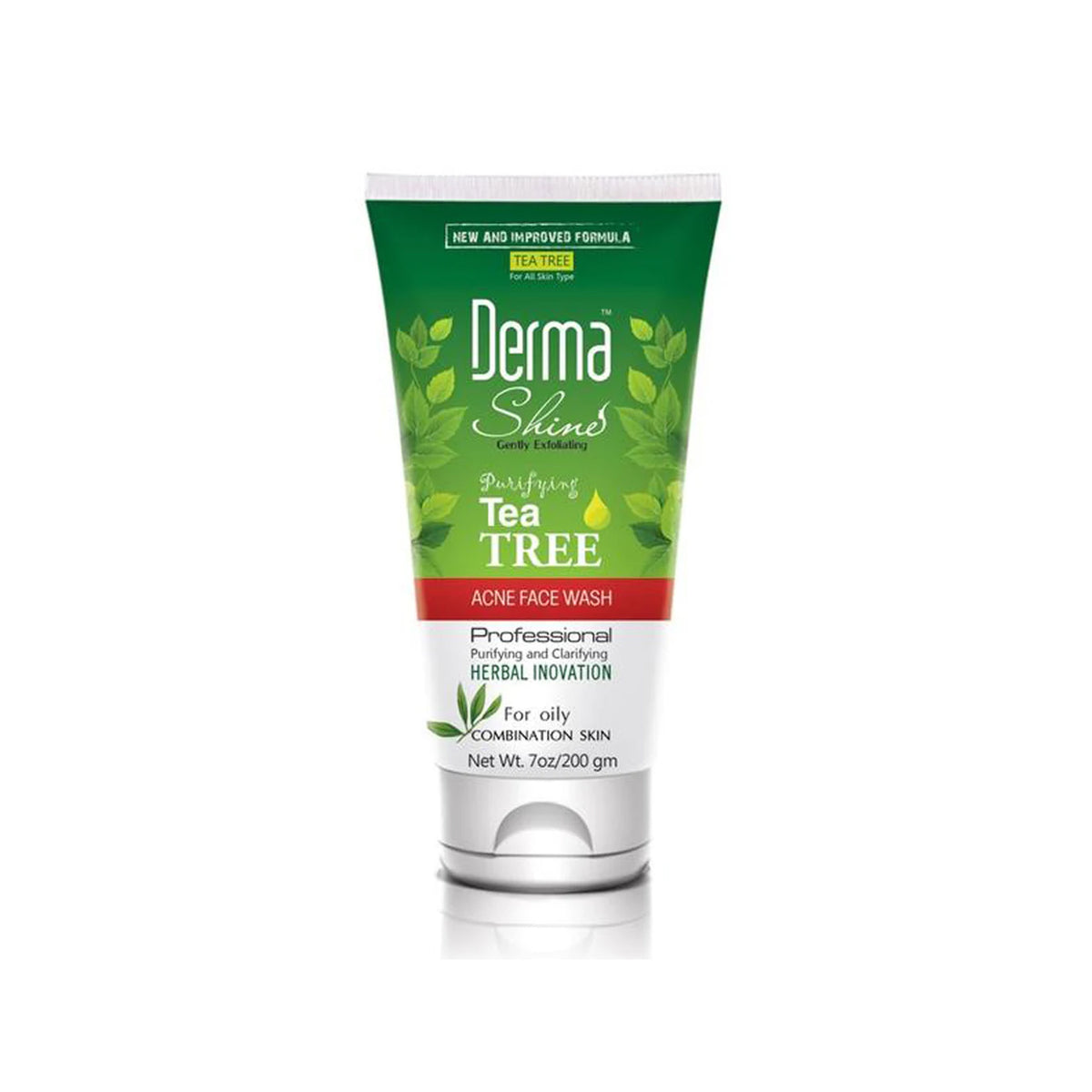 Derma Shine - Tea Tree Acne Face Wash - 200gm