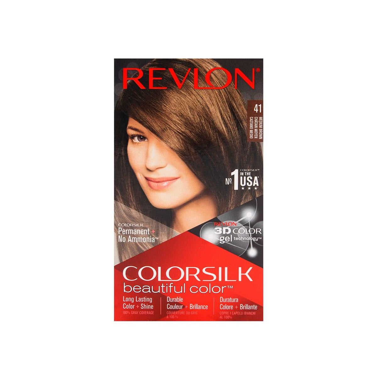 Revlon - Colorsilk Medium Brown Hair Color - 41