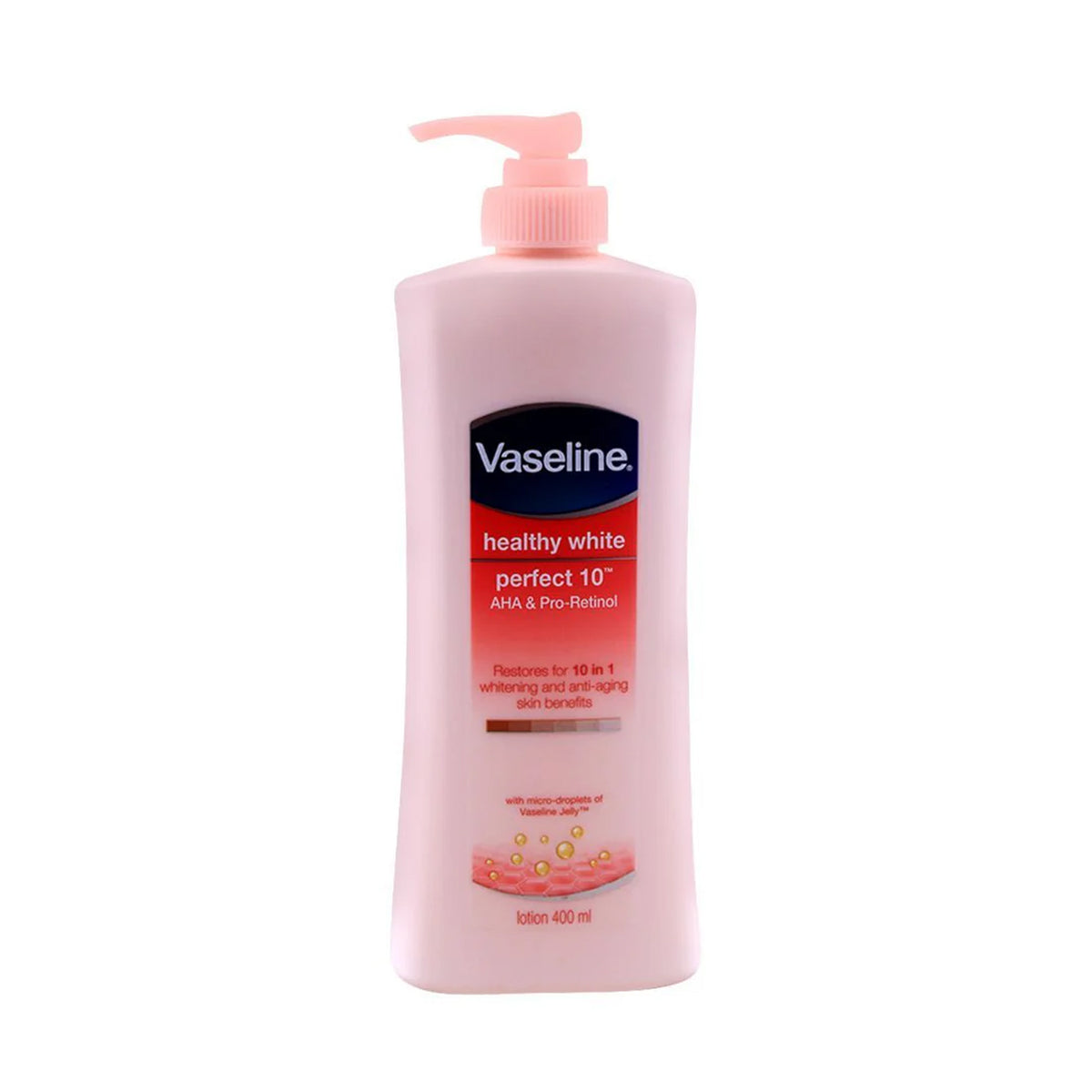Vaseline - Healthy White Perfect AHA & Pro-Retinol Body Lotion for Brighter, Firmer Skin - 400ml