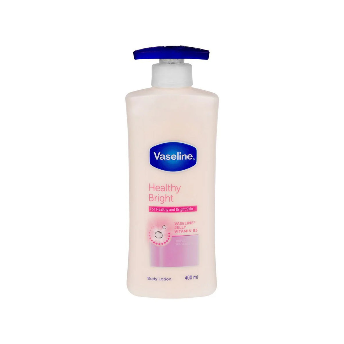 Vaseline® - Healthy Bright Body Lotion with Vitamin B3 & Vaseline Jelly - 400ml