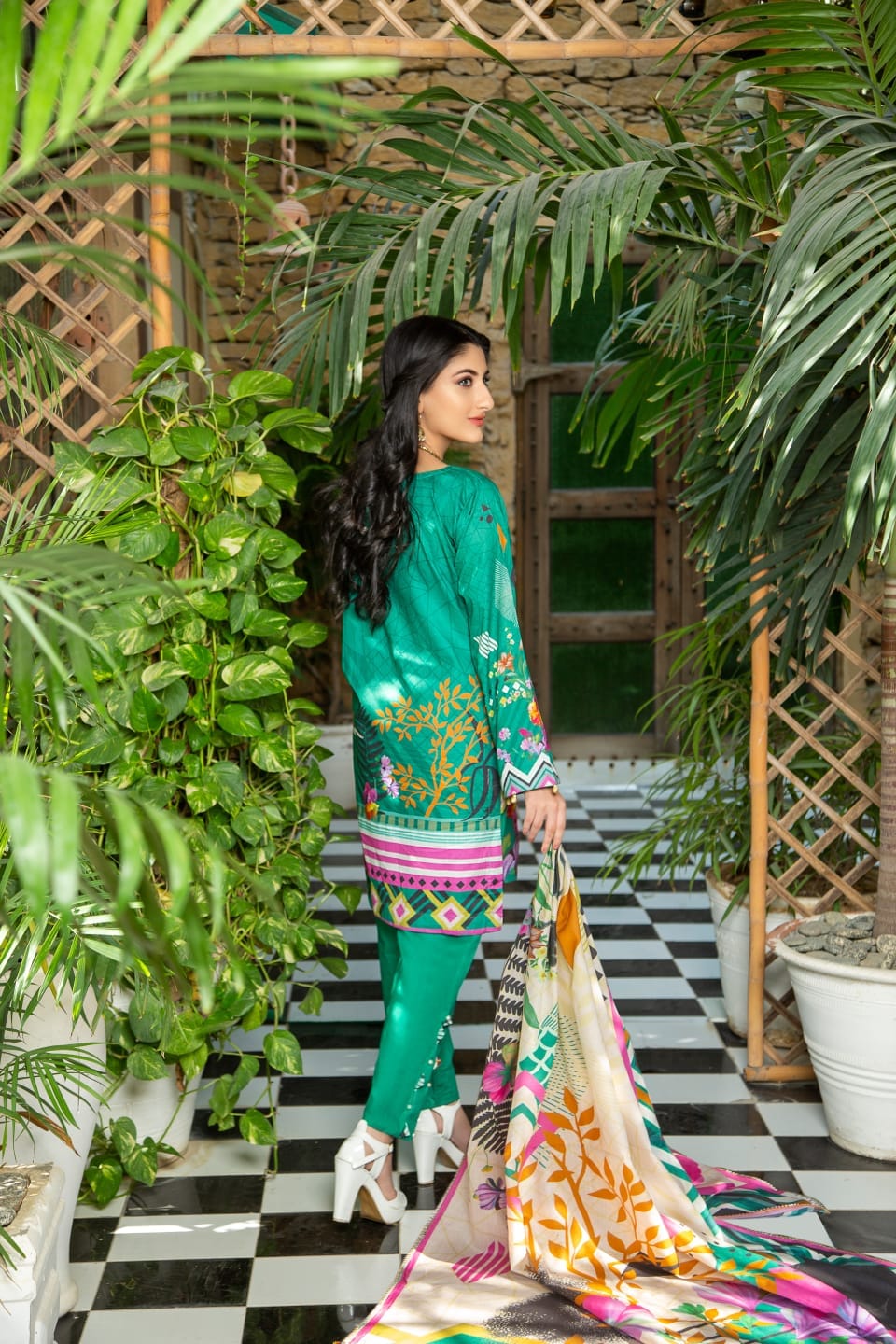 Shab-E-Afroz By Sub Rang Unstitched Digital Premium Printed 3-Pc Lawn Collection'22 Vol-02 (Article # 7)