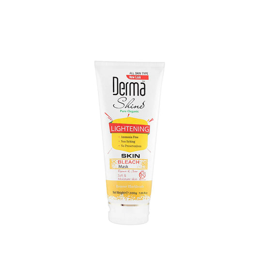 Derma Shine Lightening Skin Bleach Mask 200gm