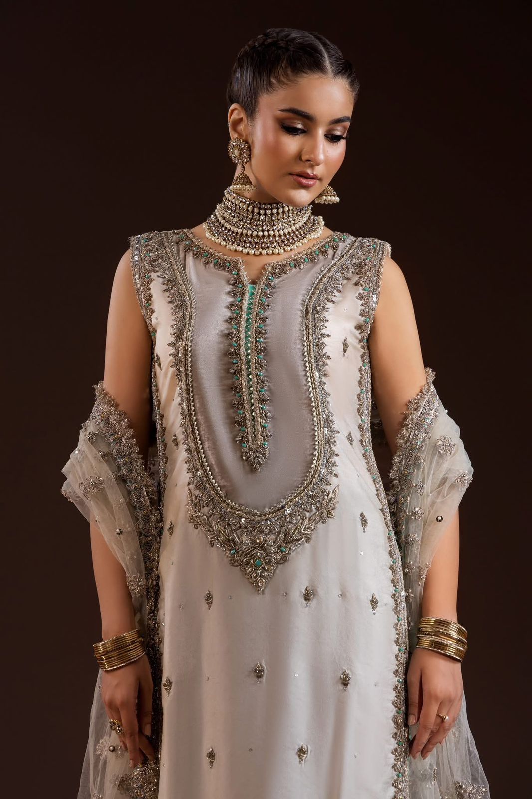 Khuda Baksh - P-278 - 3 Piece Ready to Wear Suit