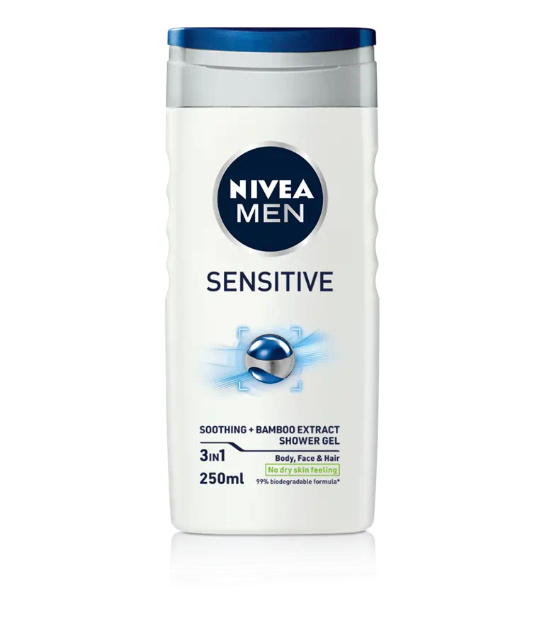 Nivea SENSITIVE 2 IN 1 SHOWER GEL - 250ml