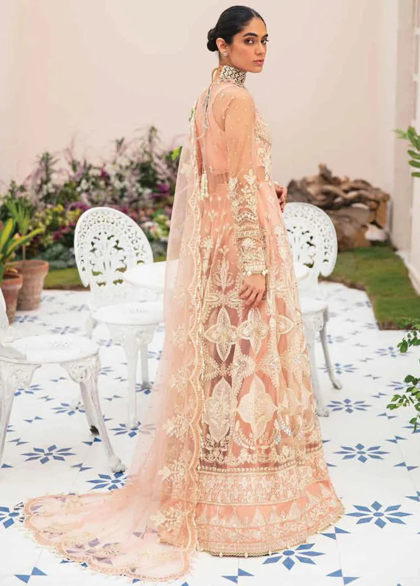 La Fuschsia By Afrozeh Embroidered Net Suits Unstitched 3 Piece AF23LF 007 Sophie - Festive Collection