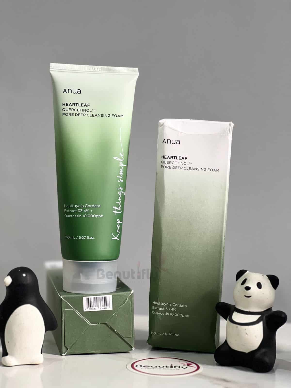 Anua Heartleaf Quercetinol Pore Deep Cleansing Foam 150 ml