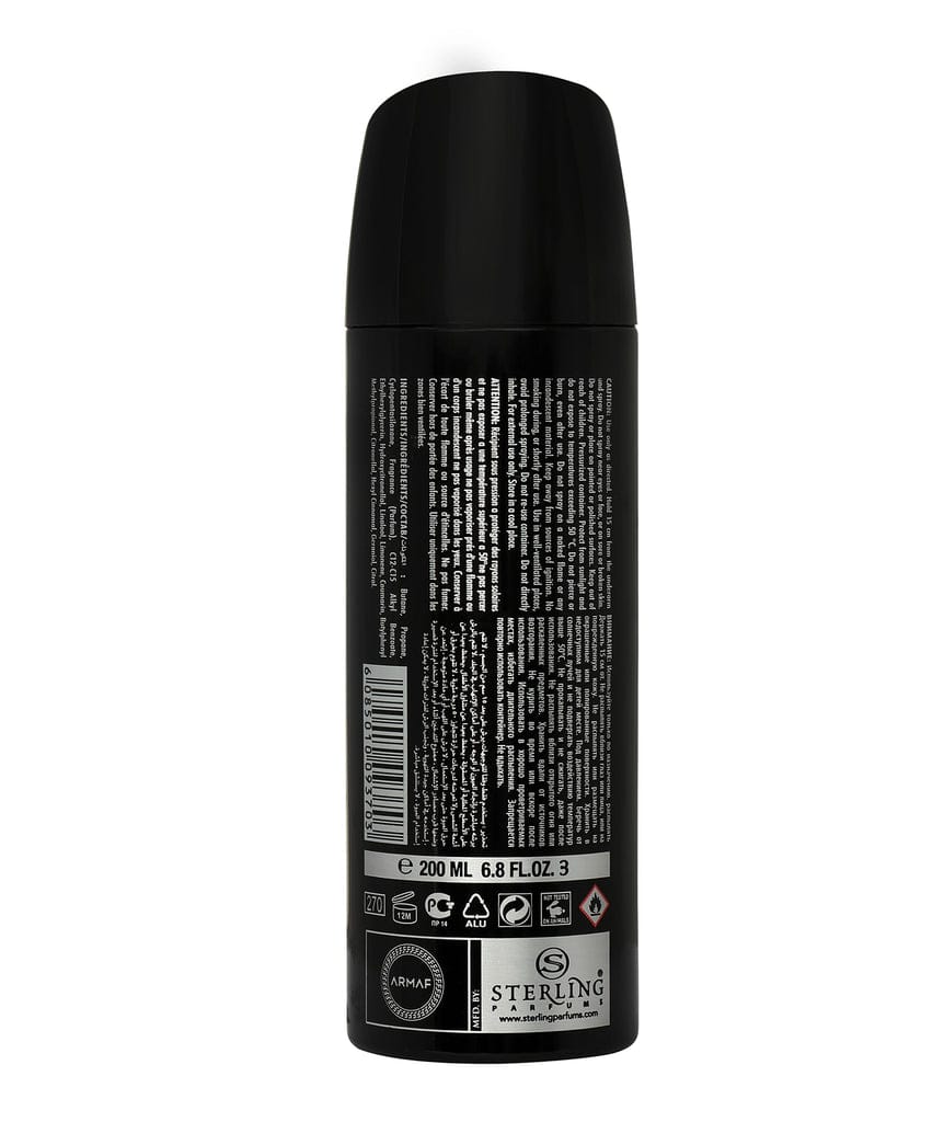 Armaf Shades Black Deodorant Body Spray For Men 200ml