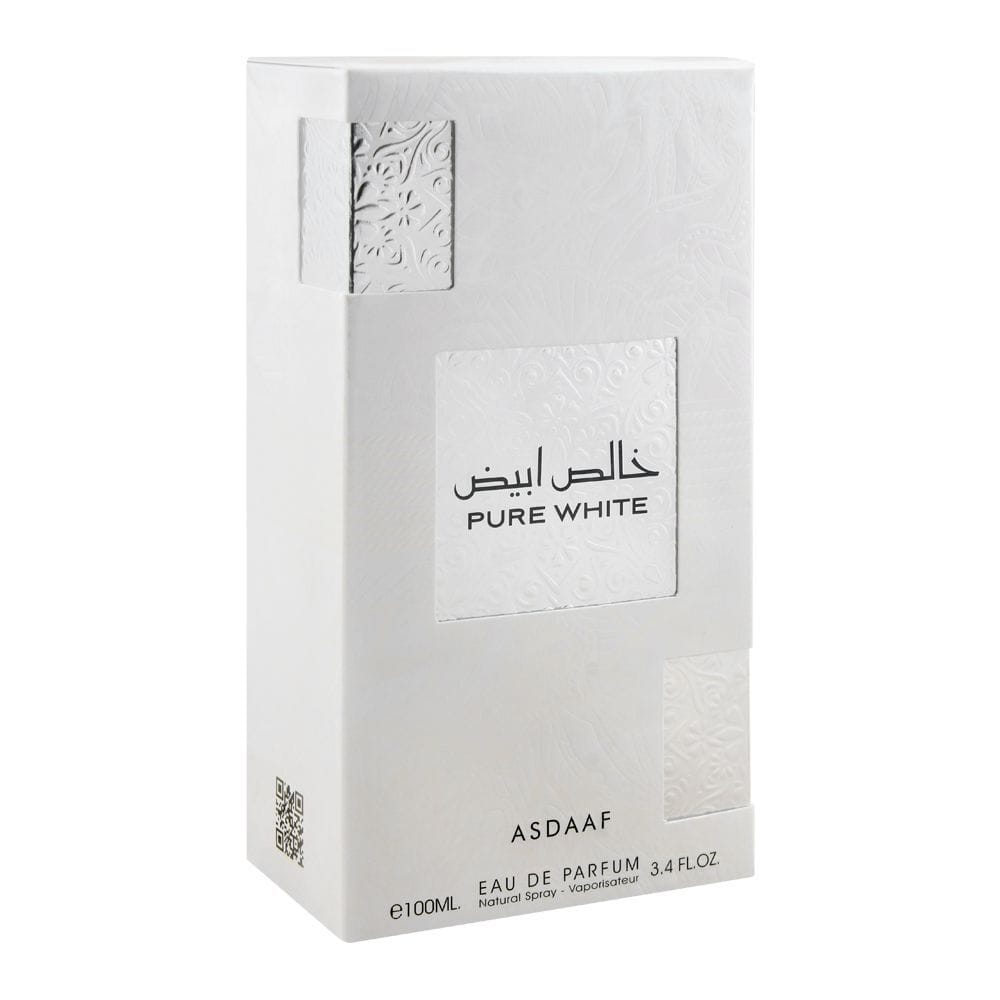 Asdaaf Pure White Eau De Parfum, For Men & Women, 100ml