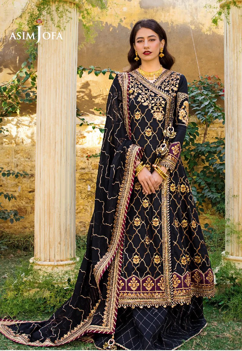 Asim Jofa Luxury Lawn'23  Unstitched 3 piece suit AJLR-29
