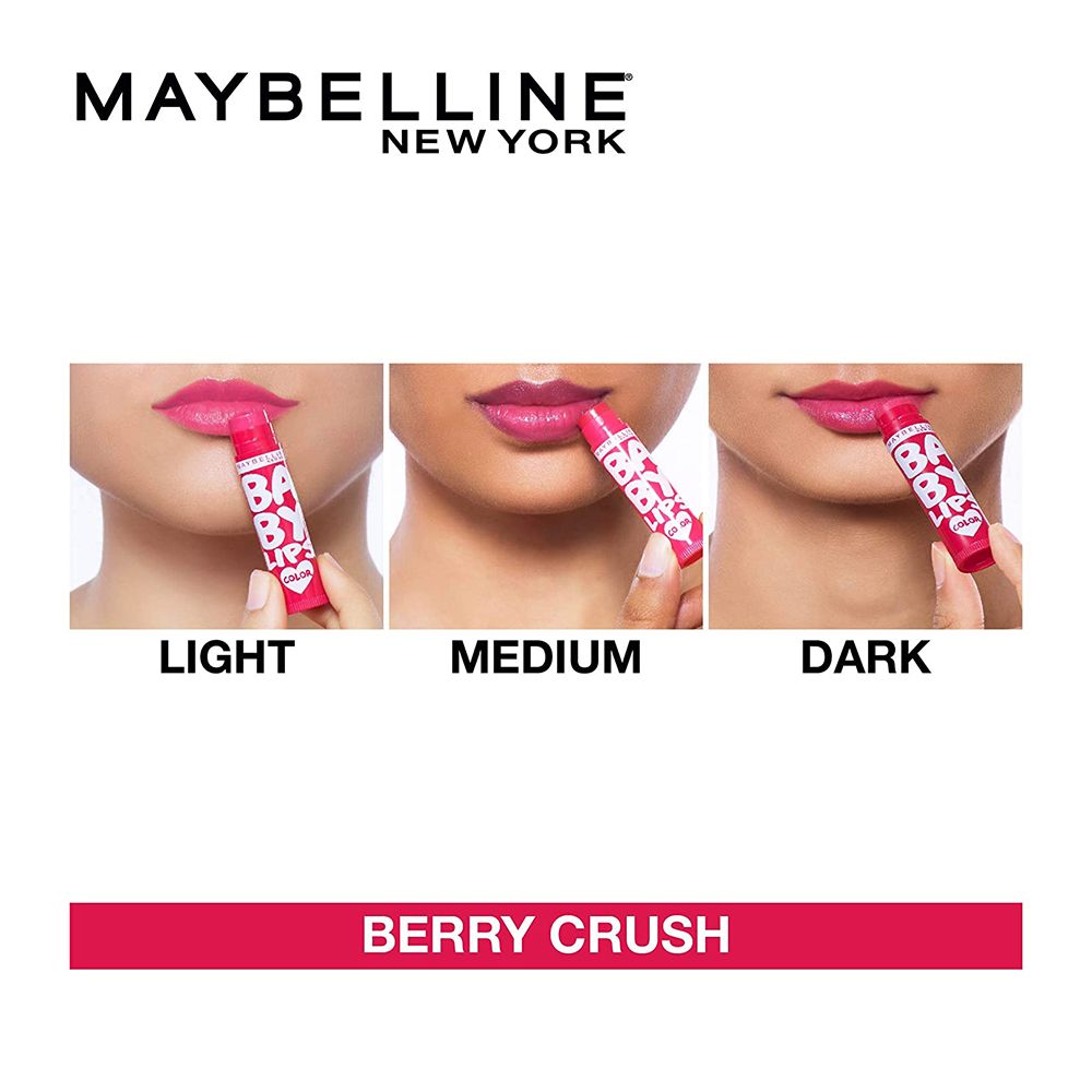 Maybelline – Baby Lips Lip Balm – Berry Crush Tint & Care – 4g