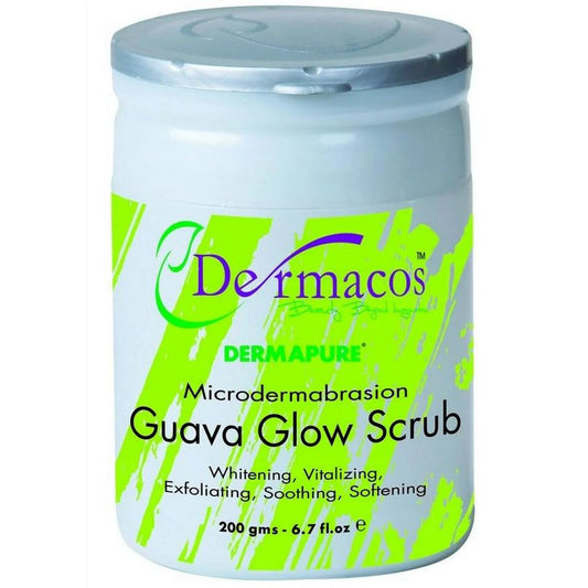 Dermacos Dermapure Microdermabrasion Guava Glow Scrub 200gm