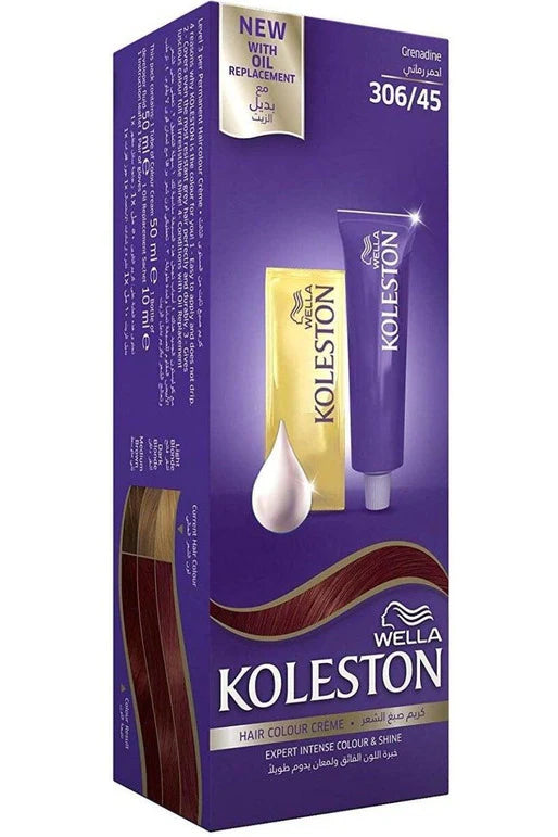Wella Koleston Cream Hair Color 306/45 Grenadine