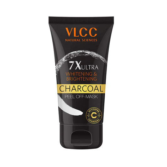 VLCC - 7X Ultra Whitening and Brightening Charcoal Peel Off Mask 100ml