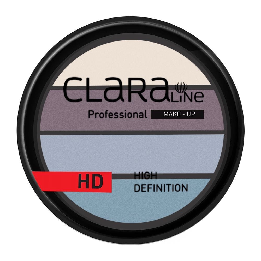 Claraline Professional High Definition Quadro Eyeshadow, 254