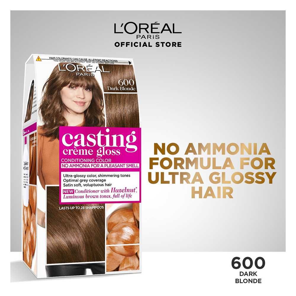 Loreal Paris - Casting Hair Color - 600 Dark Blonde