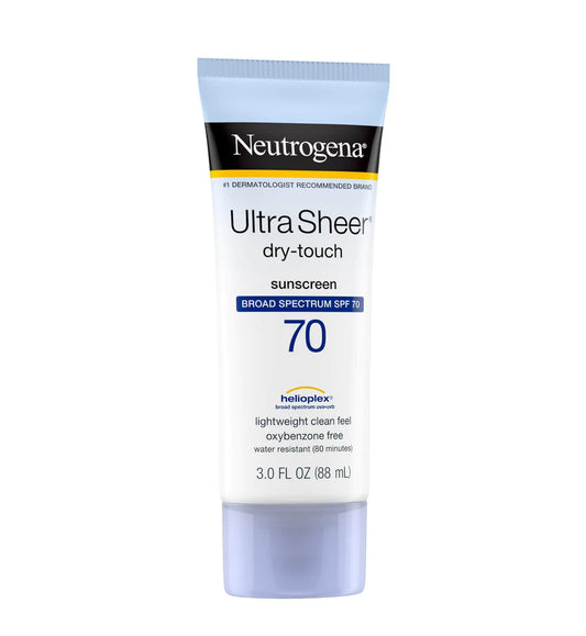 Neutrogena Ultra Sheer® Dry-Touch Sunscreen Broad Spectrum SPF 70 88mL