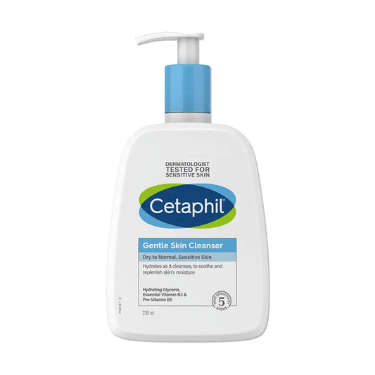 Cetaphil Gentle Skin Cleanser - Normal to Dry & Sensitive Skin - 236ml