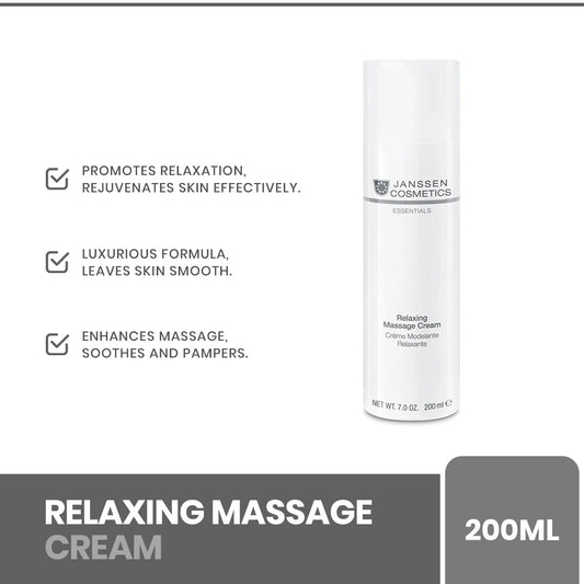 Janssen - Relaxing Massage Cream - 200ml