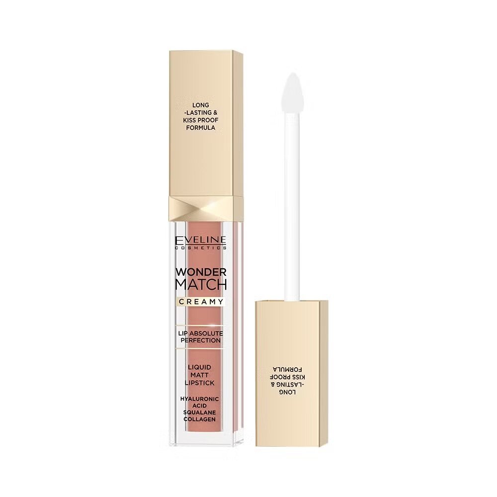 Eveline Wonder Match Liquid Lipstick 05 Sweet Nude